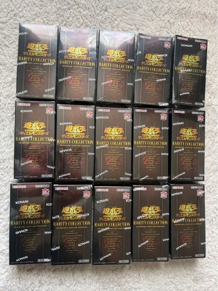 新品未開封】遊戯王 レアコレ 25th 15box シュリンク付|Yahoo!フリマ