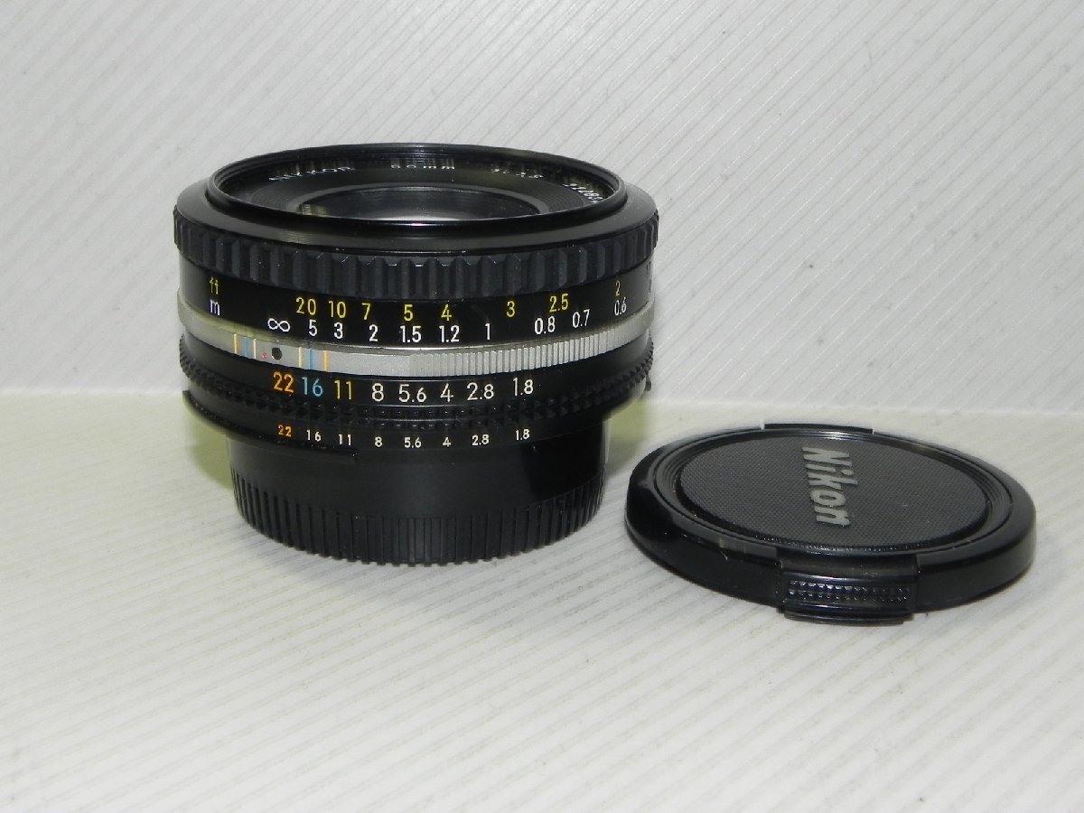Nikon NIKKOR Ai-s 50mm F1.8 レンズ-