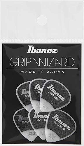 Ibanez 滑り止め素材を使用したピック Grip Wizard Series Sand Grip Pick PA16MSG-WH WHITE_画像4