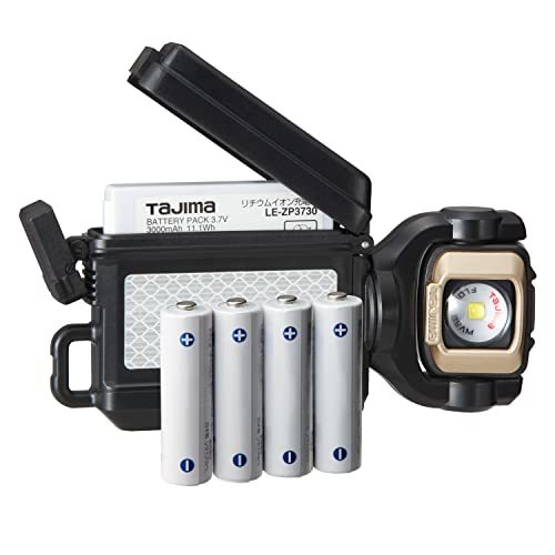 TJMデザイン タジマ(Tajima) LEDセフ着脱式ライトSF501Dセット LE-SF501D-SP 専用充電池付 黒金の画像8