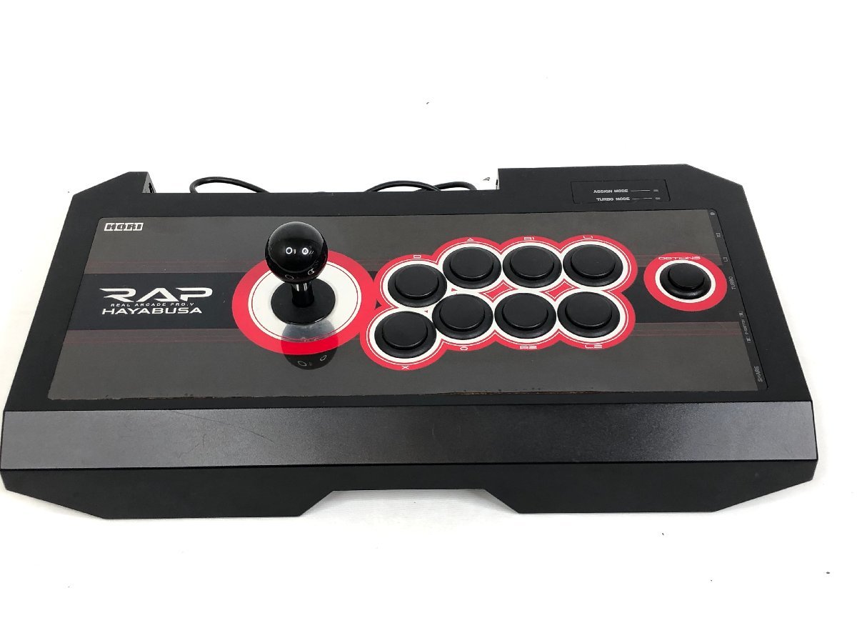 HORI ホリ RAP REAL ARCADE PRO.V HAYABUSA PS4-046 リアル アーケード PS4 PS3 PC対応 アケコン F7-02(アクセサリ、周辺機器)｜売買されたオークション情報、ヤフオク! の商品情報をアーカイブ公開 - オークファン（aucfan.com）