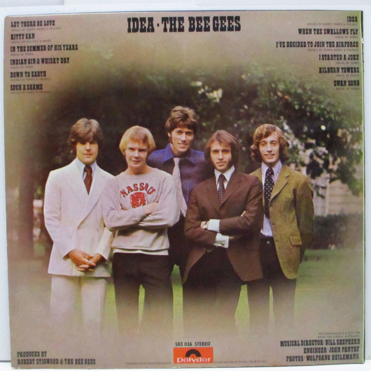 BEE GEES-Idea (UK オリジナル「ステレオ」LP/CS)_画像2