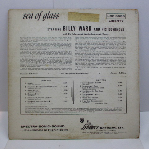 BILLY WARD & HIS DOMINOES-Sea Of Glass (Orig.Mono)_画像2