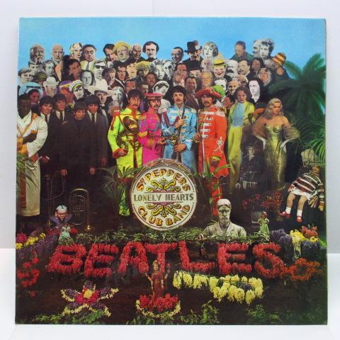 BEATLES-Sgt.Peppers Lonely Hearts Club Band (UK オリジナル「モノラル」LP+インナー、インサート/中ジャケ折り返し有CGS)_画像1