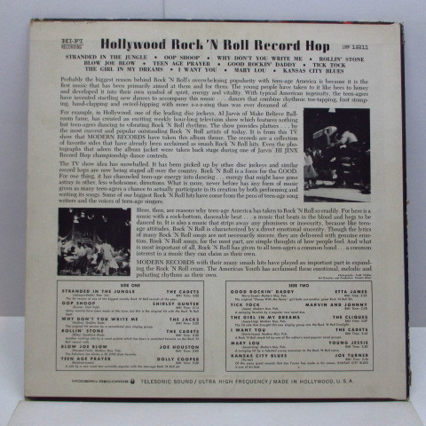 V.A.-Hollywood Rock 'N Roll Record Hop (US Orig.Mono LP)_画像2