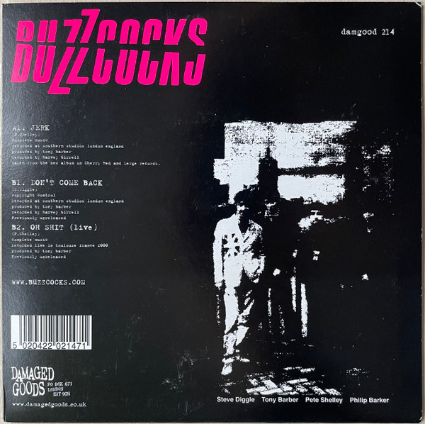BUZZCOCKS-Jerk (UK 限定レッド＆ブラックヴァイナル 7「廃盤 New」)_画像2
