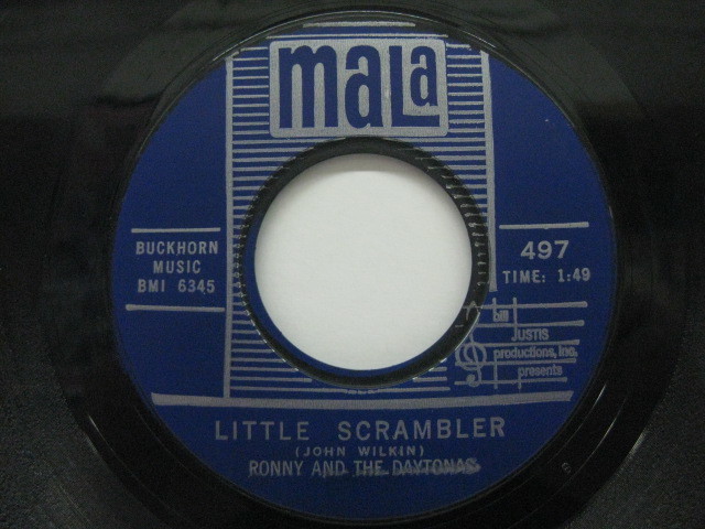 RONNY & THE DAYTONAS-Little Scrambler / Teenage Years_画像1