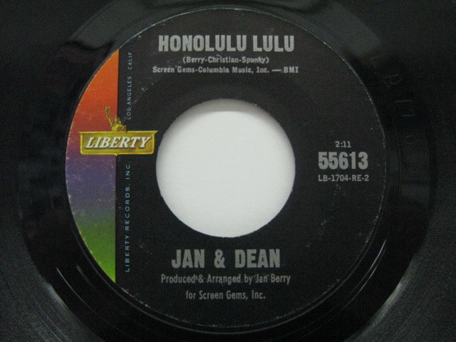 JAN & DEAN-Honolulu Lulu (Orig)_画像1