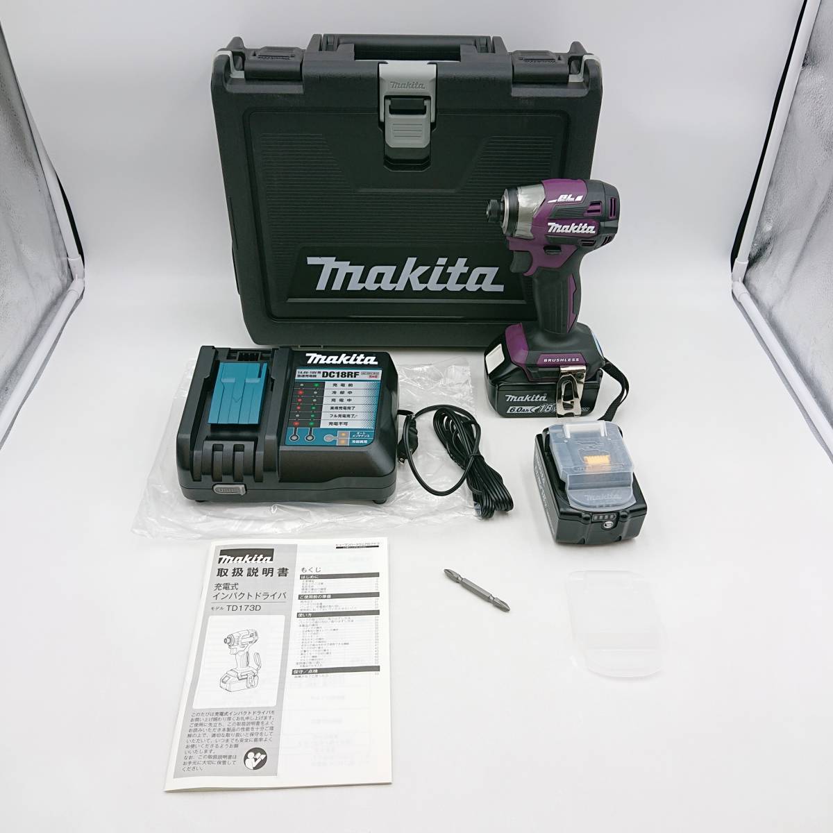 K マキタ 充電式インパクトドライバ セット品 V 6.0Ah TDDGXAP