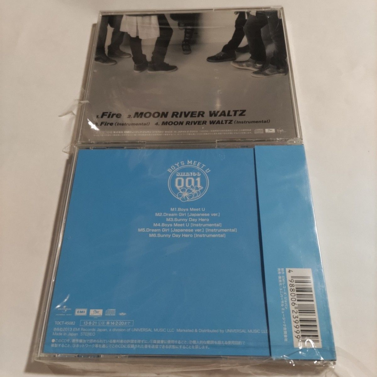 SHINee 日本シングルCD 2枚セット fire boys meet u　オニュ　ジョンヒョン　キー　ミノ　テミン