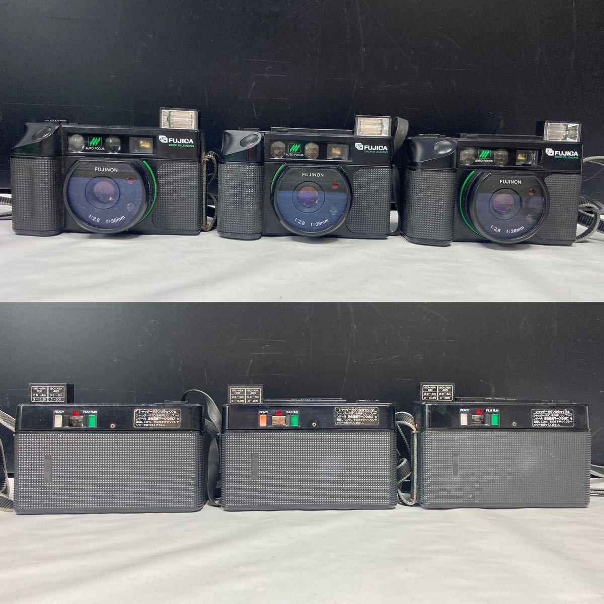 FUJICA フィルムカメラ 3台まとめて DL-100 DATE ×2、DL-100 ×1 フジカ_画像2