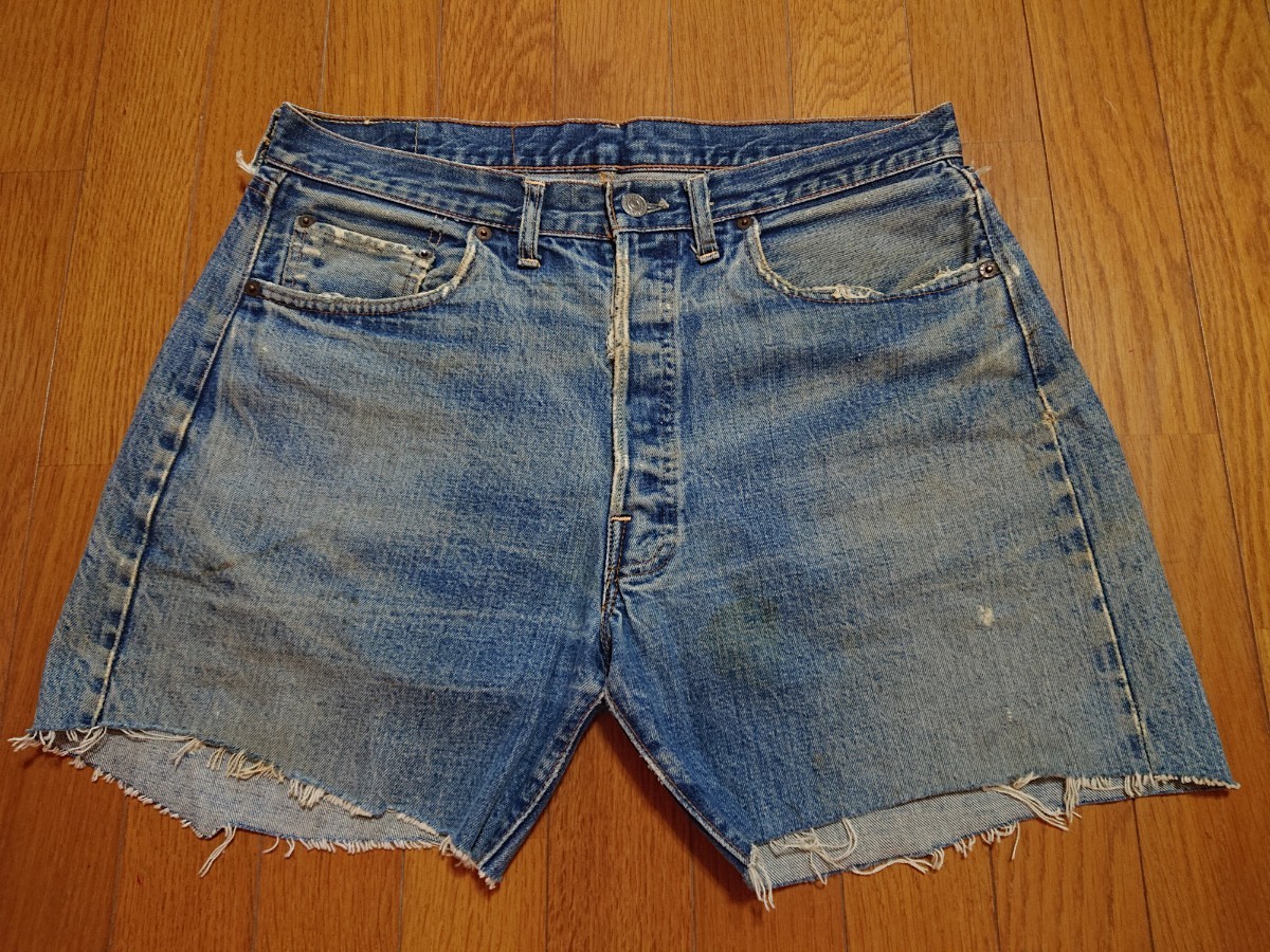 素晴らしい 60s LEVI'S U.S.A. IN MADE リーバイス Big-E ボタン裏2 足