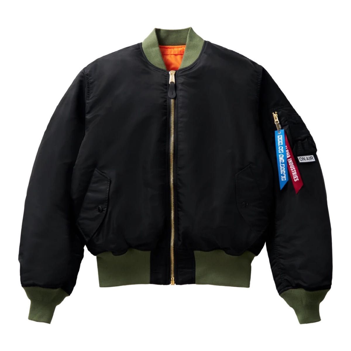 Lサイズ ON AIR / Alpha Industries MA-1 Bomber Jacket kyne キネ リバーシブル