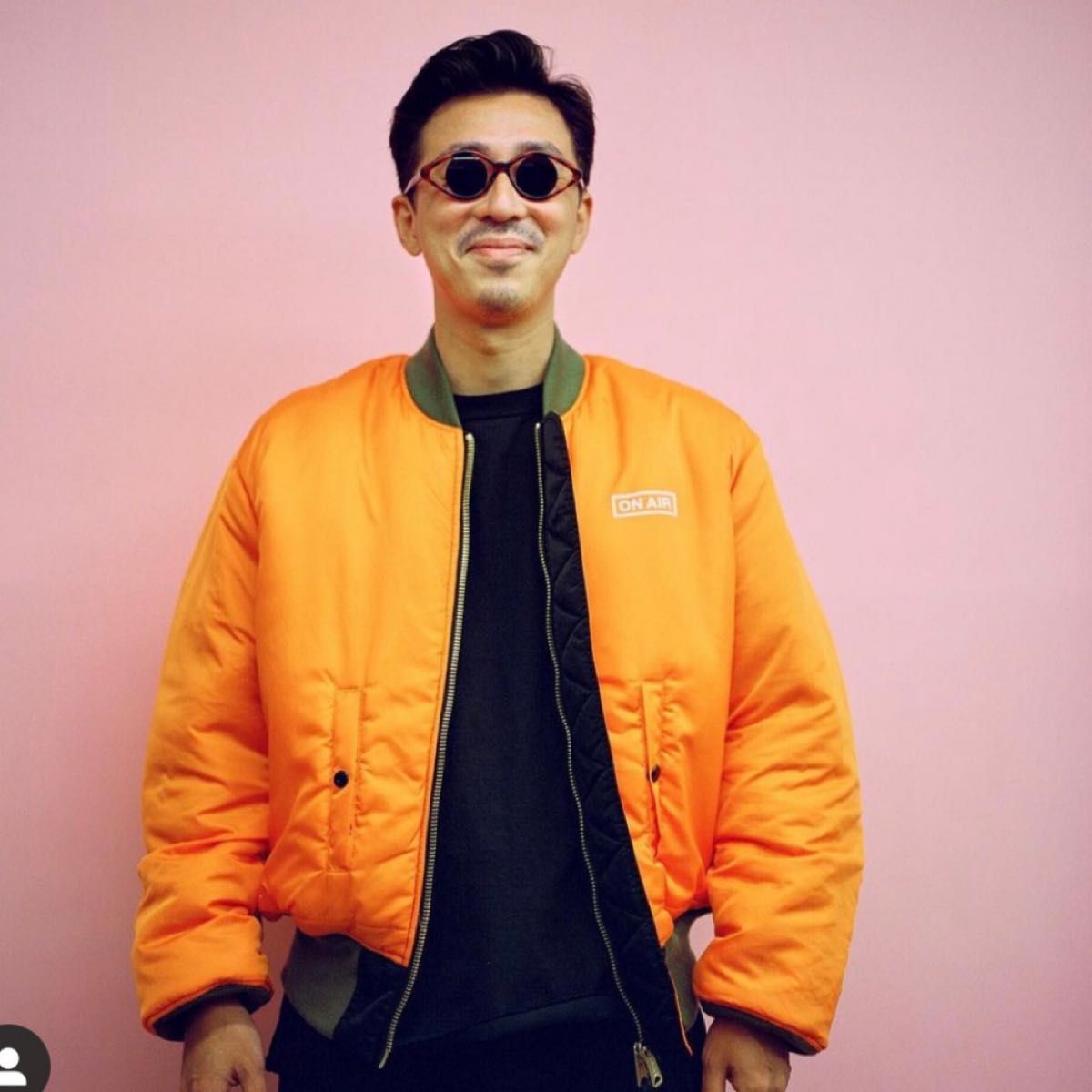 Lサイズ ON AIR / Alpha Industries MA-1 Bomber Jacket kyne キネ リバーシブル