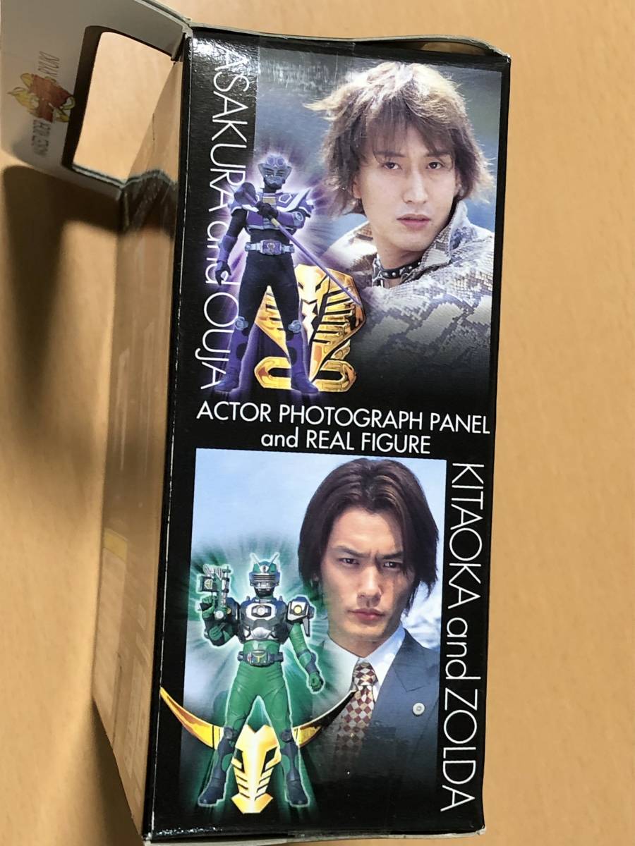 未開封【仮面ライダー 龍騎 俳優写真パネル＆フィギュア 全4種セット】 城戸真司 秋山蓮 ナイト 北岡秀一 ゾルダ 浅倉威 王蛇 バンプレストの画像7