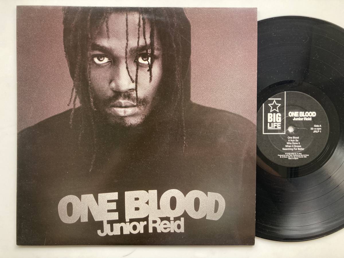 ONE BLOOD / Junior Reid ブラックウフル アナログ 12インチ_画像1