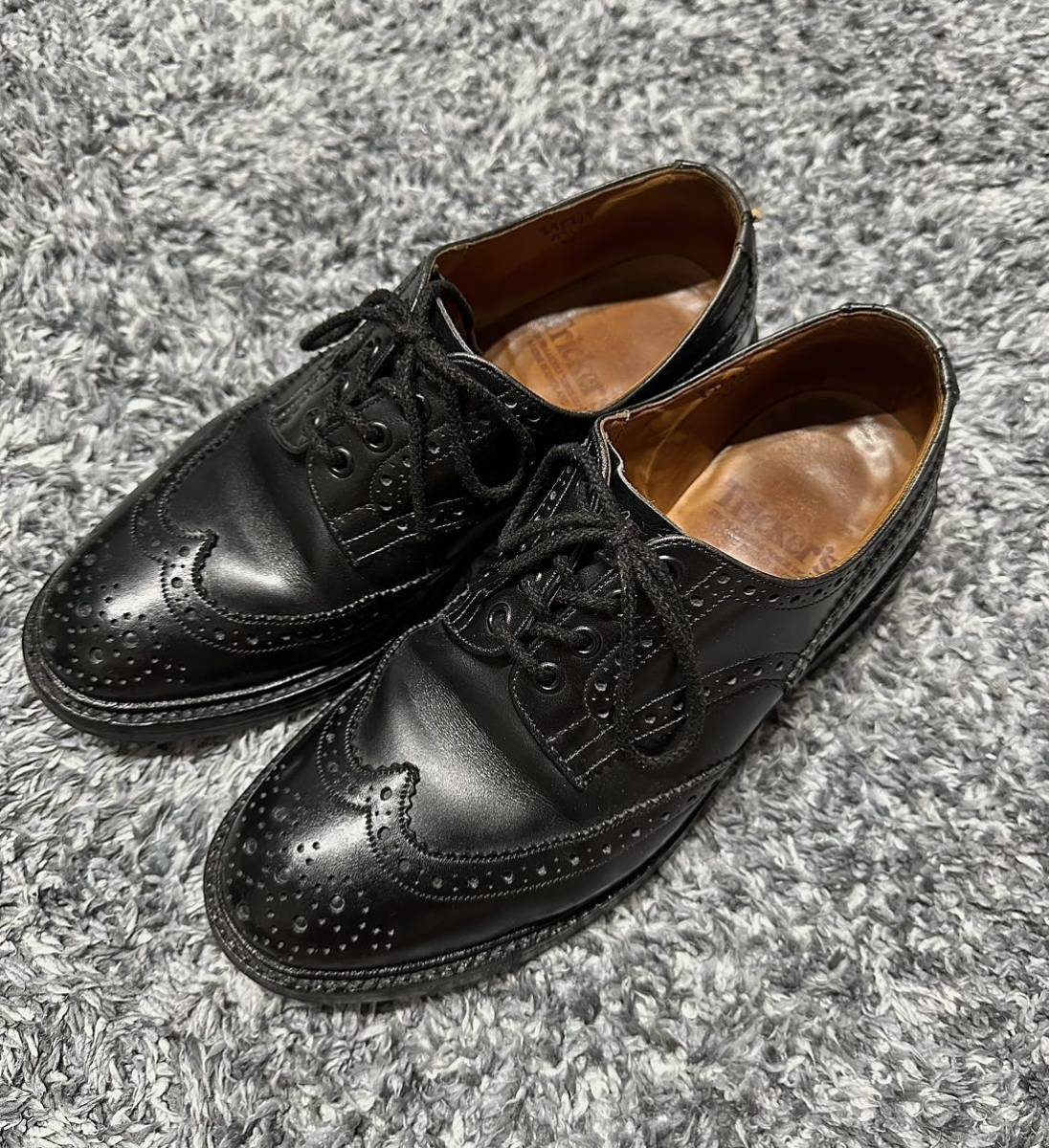 【送料無料】トリッカーズ Tricker's バートン　UK8.5_画像2