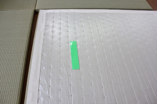置き畳 おしゃれ 和 ユニット畳 畳 フローリング 琉球畳 日本製 座80 1枚 80×80×厚み2.5cm_画像3