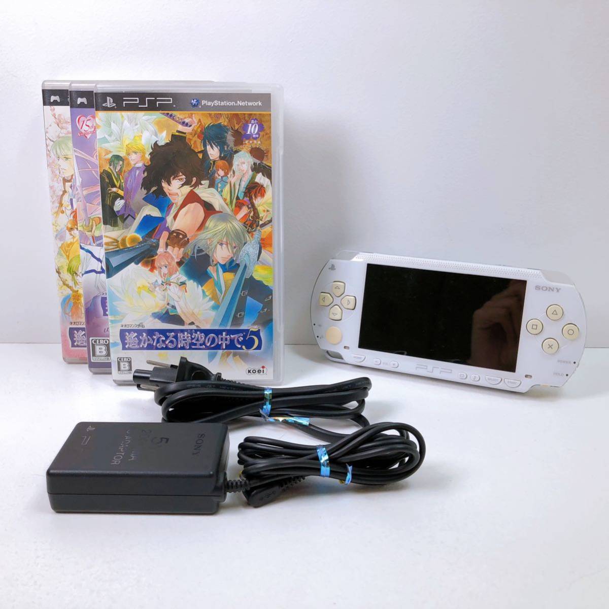 53【中古】SONY PSP 本体PSP-1000 ホワイトソニー