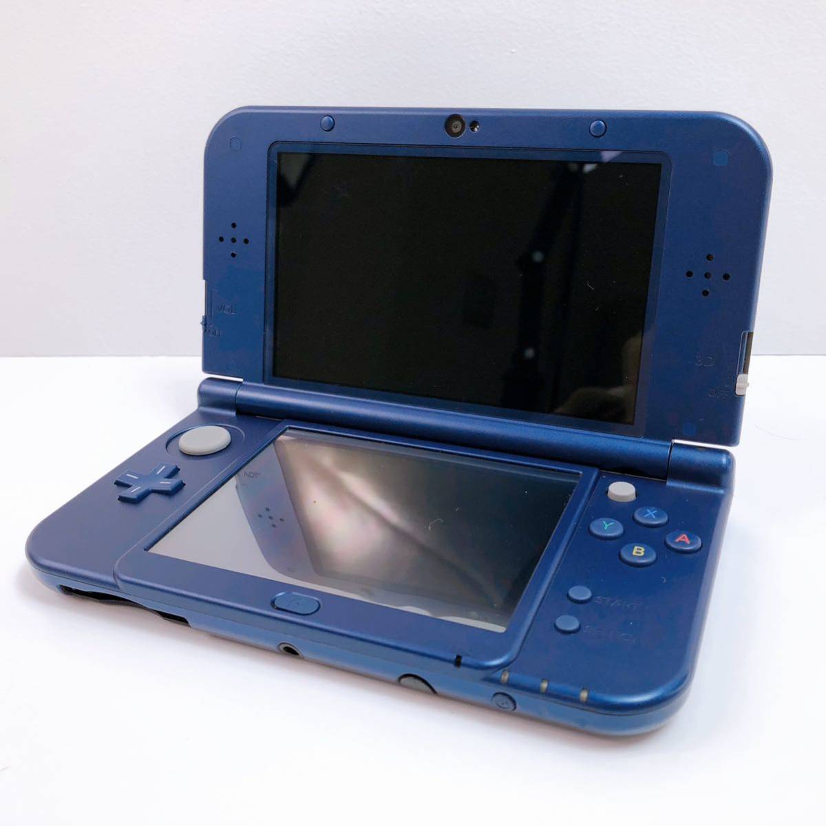 70【中古】new Nintendo 3DS LL 本体 RED-001 ネイビー ニュー