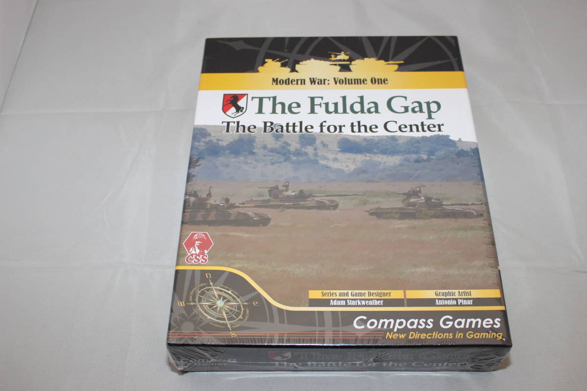 swg (Compass Games)FULDA GAP フルダ渓谷、日本語訳付、未使用、エラッタなど添付