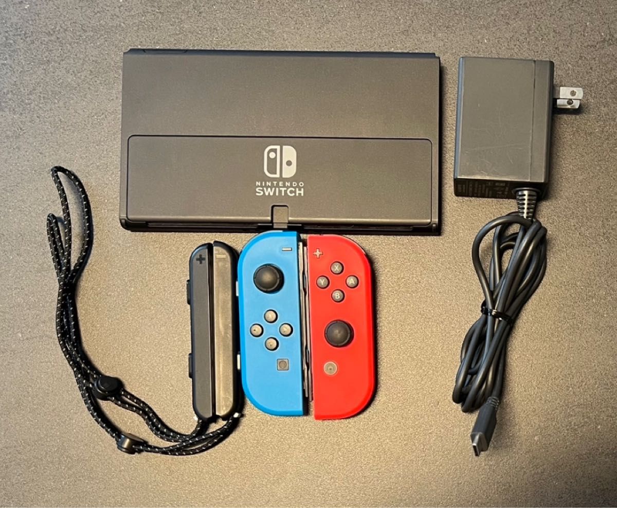 有機ELモデル 任天堂 Nintendo Switch ネオンカラー 使用期間短