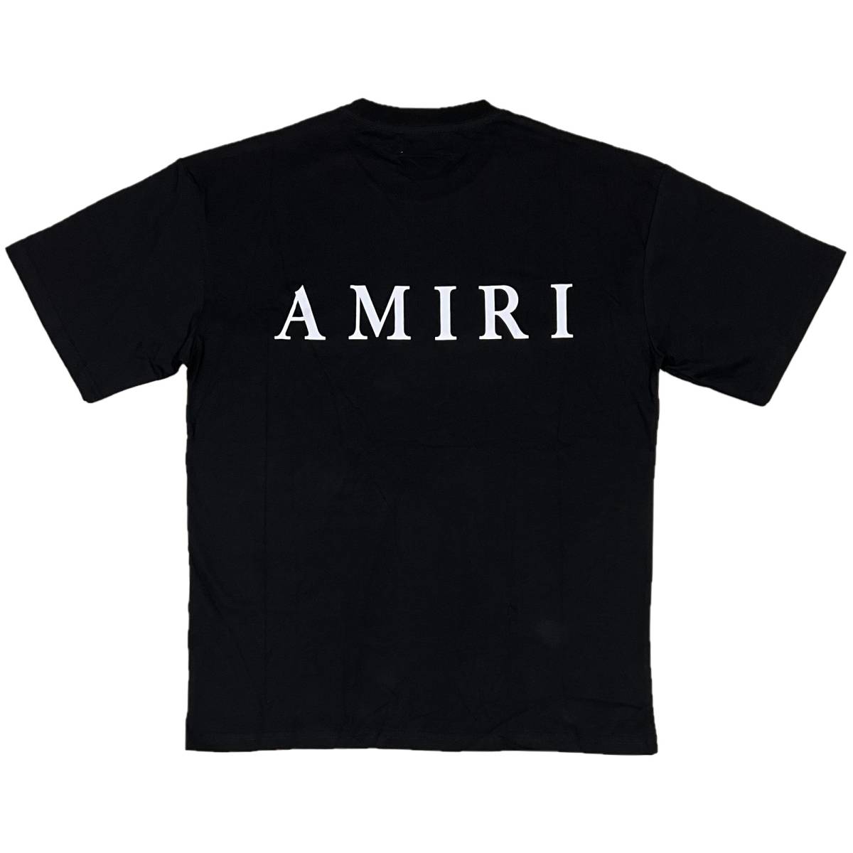 [並行輸入品] AMIRI アミリ MA CORE ロゴ 半袖 Tシャツ (ブラック) (L)