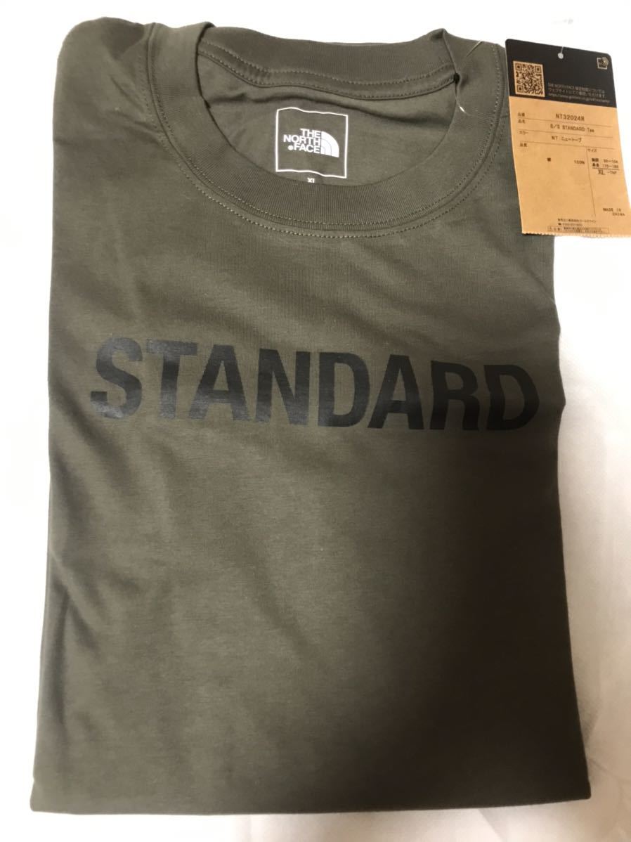 2020 新作 TNF STANDARD THE NORTH FACE S/S STANDARD Tee NT XL ノースフェイス スタンダードロゴ Tee ニュートープ XL NT32024Rの画像1