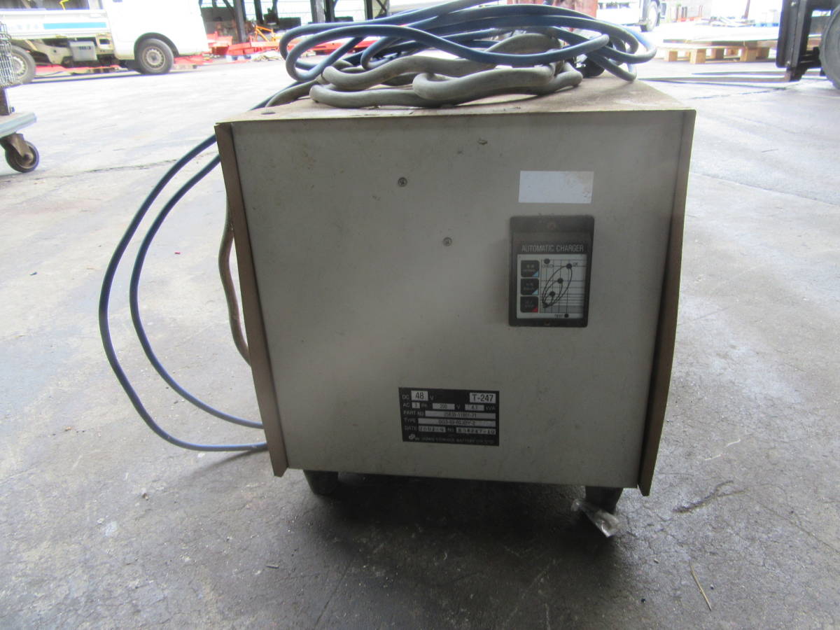 開店記念セール! 油谷 №3073 DC 48V 充電器 バッテリ―フォークリフト リーチリフト 充電機 充電コード 電動リフト 三相200V バッテリーチャージャー 中古 その他 開店記念セール! 油谷 №3073 DC 48V 充電器 バッテリ―フォークリフト リーチリフト 充電機 充電コード 電動リフト 三相200V バッテリーチャージャー 中古 その他