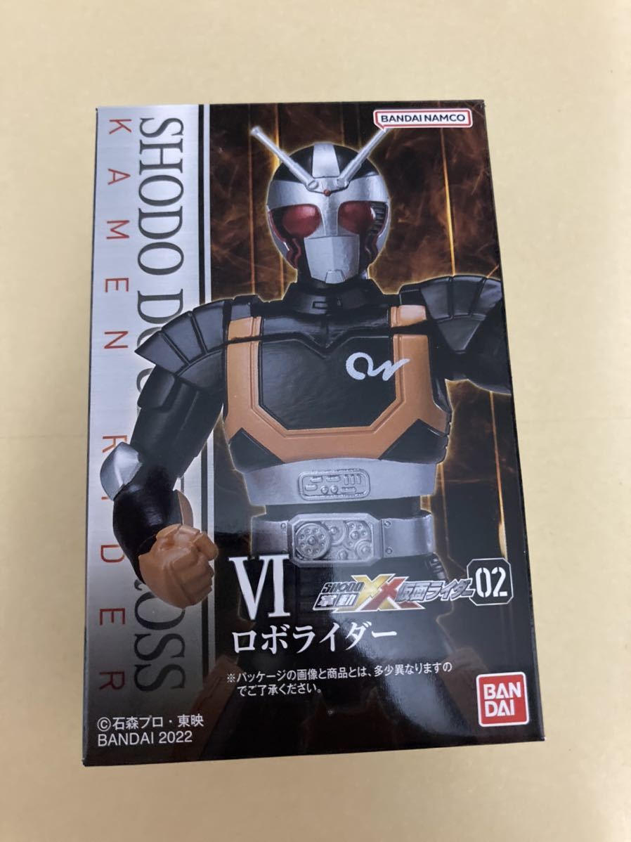 送安 即決 掌動 SHODO-XX ダブルクロス 仮面ライダー BLACK RX ロボライダー ブラック 装動 SO-DO SHODO プラモデル フィギュア 超動 勇動_画像1