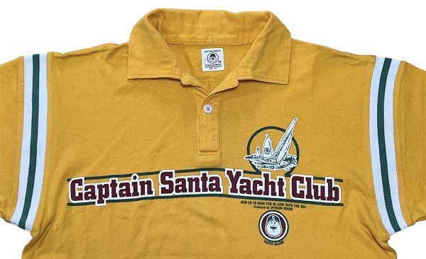  superior article CAPTAIN SANTA Captain Santa Logo print polo-shirt with short sleeves 