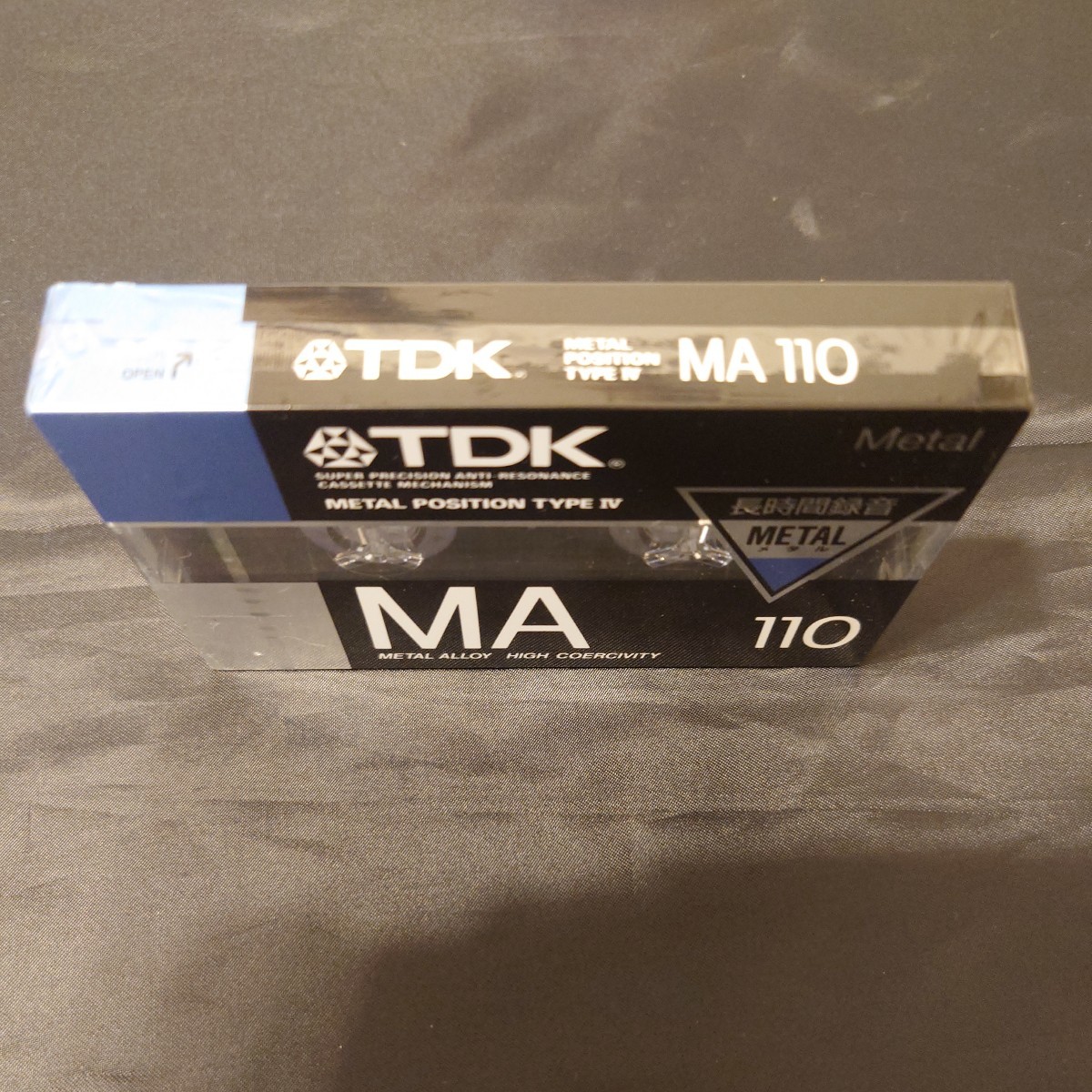 TDK MA110 type Ⅳ Metal position 【1988年4代目モデル】★超ロング再生110分テープ『メタルテープ史上No.1超ロングセラーシリーズ！！』_画像3