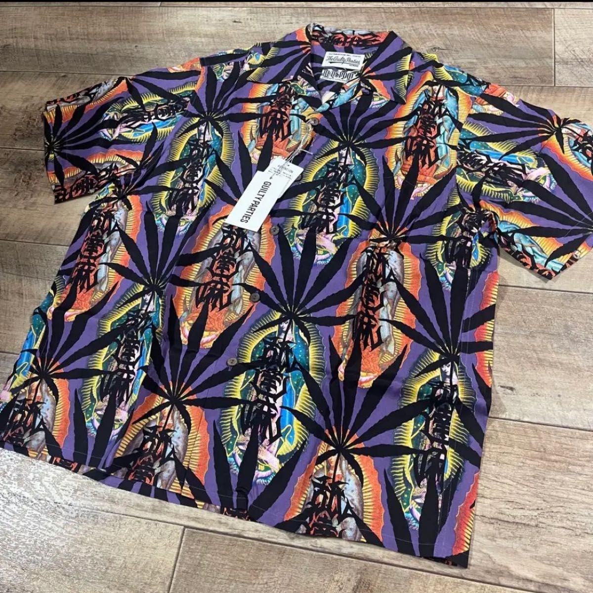 WACKOMARIA 舐達麻 HAWAIIAN SHIRT 紫 レア｜Yahoo!フリマ（旧PayPay