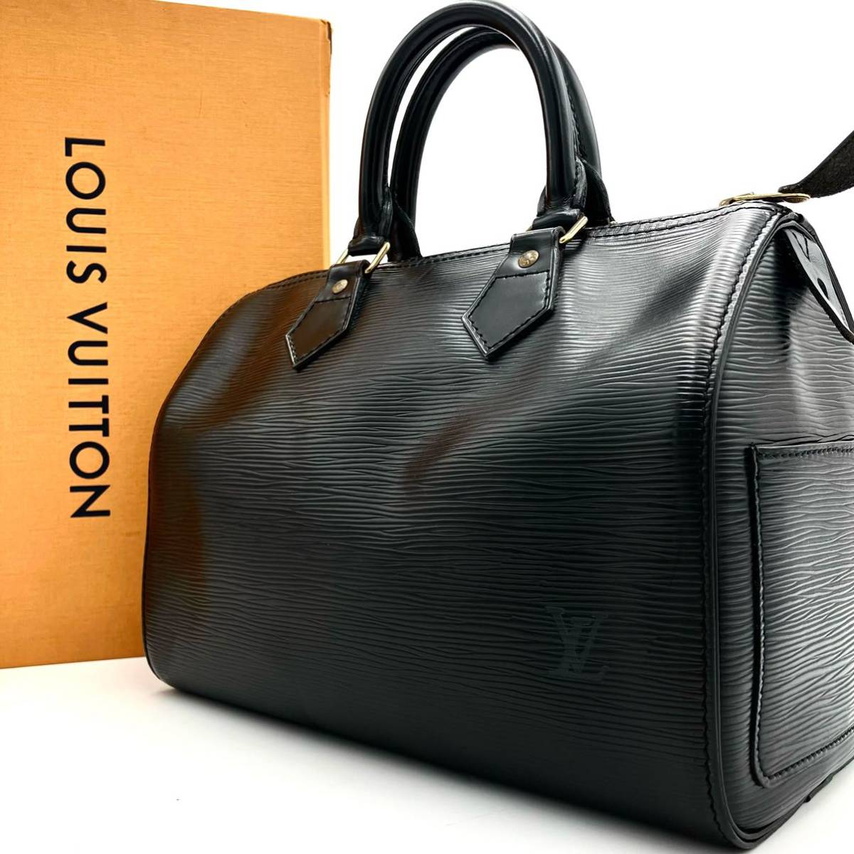 1円【極美品】LOUIS VUITTON ルイヴィトン エピ ノワール モノグラム