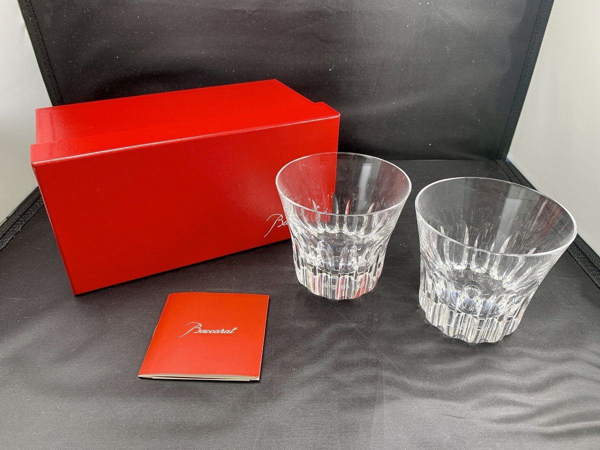 入荷中 バカラ Baccarat エトナ 2客セット 未使用 自宅保管[03-2230