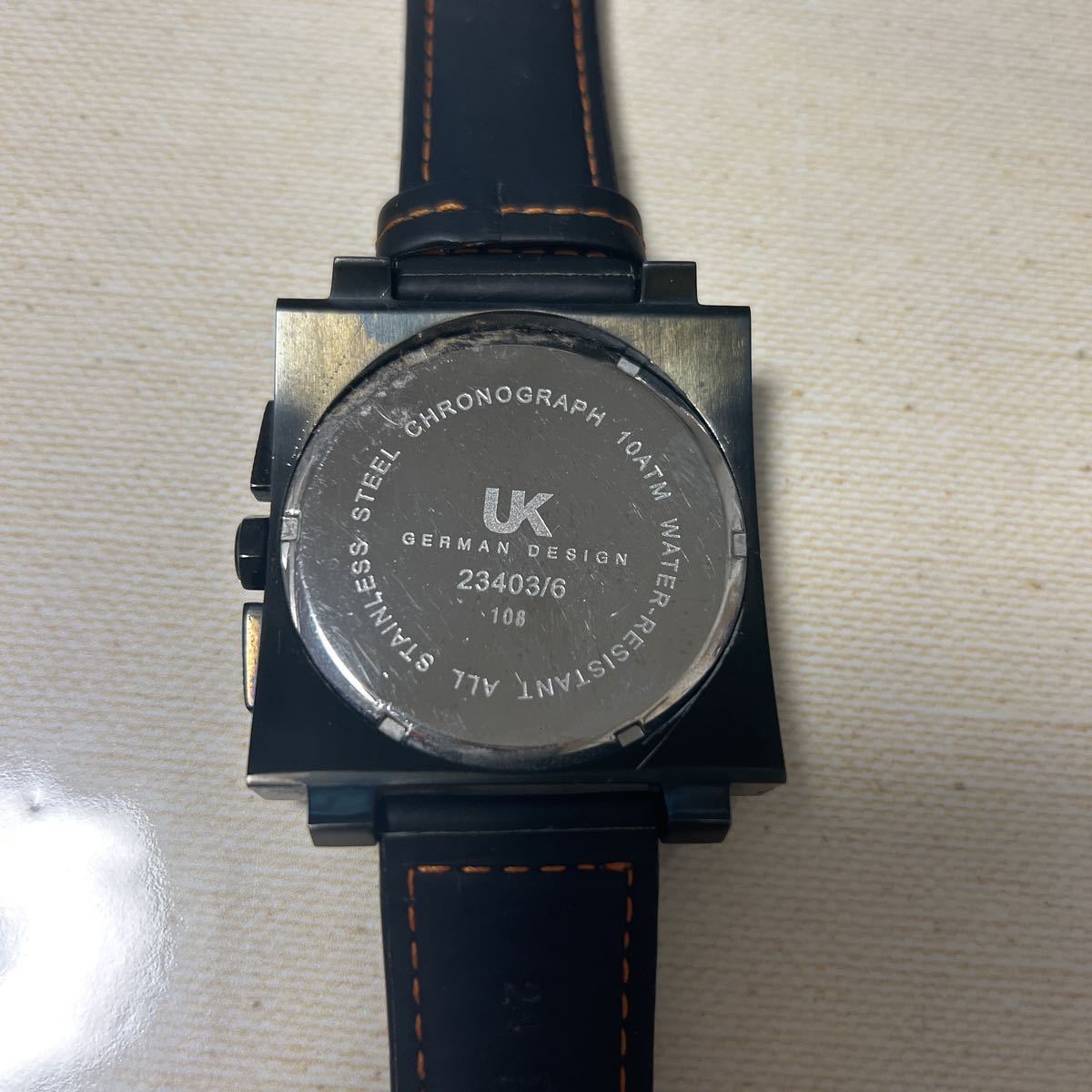Vendo メンズ腕時計 UK ビックフェィス　稼働中7/26交換_画像3