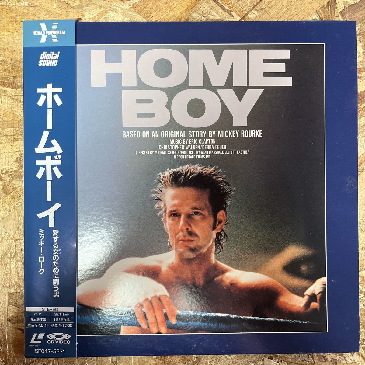b552 LD laser disk HOME BOY Home Boy with belt Mickey * low k