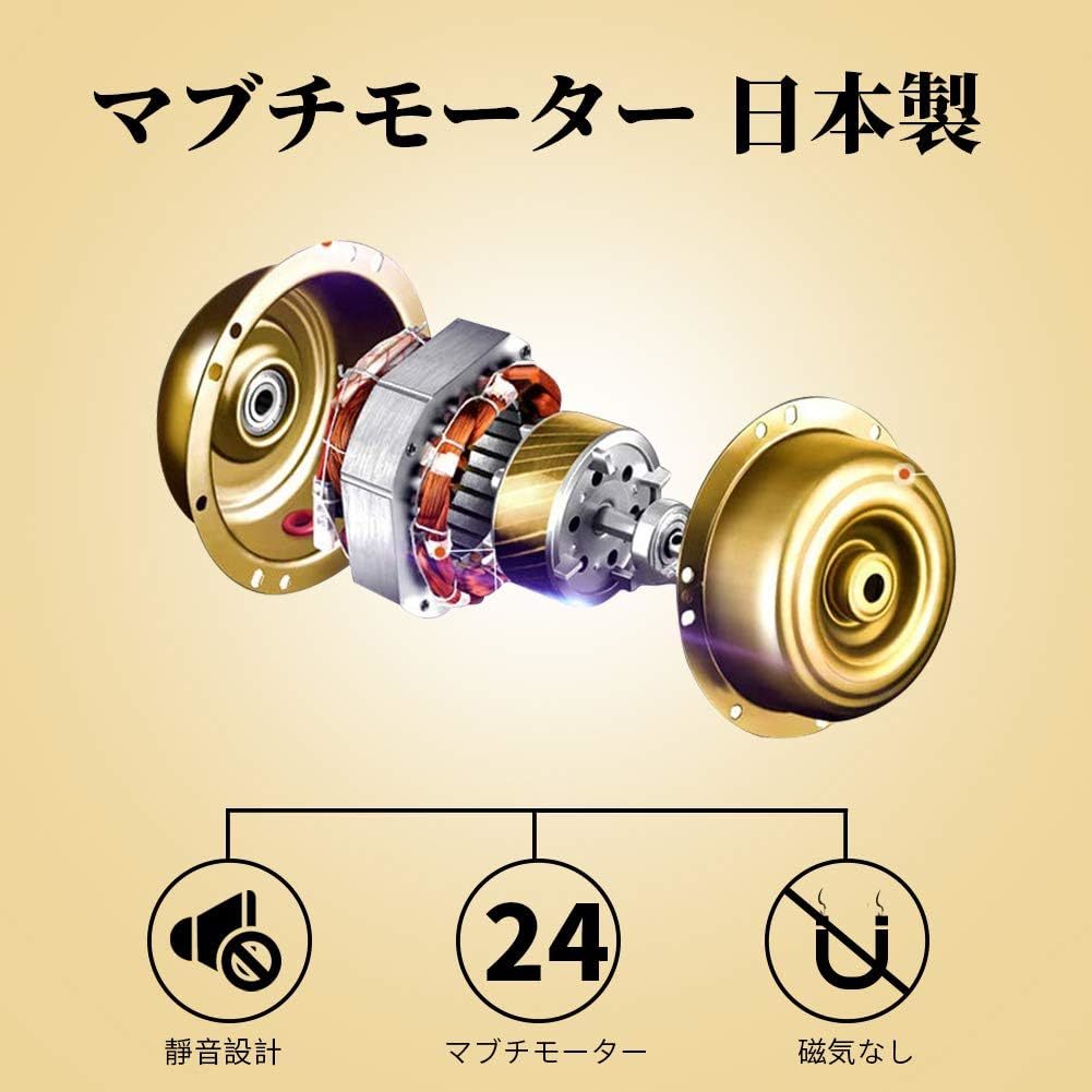 静音な日本製マブチモーター採用 自動巻き時計 ワインディングマシーン 自動巻き上げ機 高級PU皮質 ブラウン色 1本巻きタイプの画像5