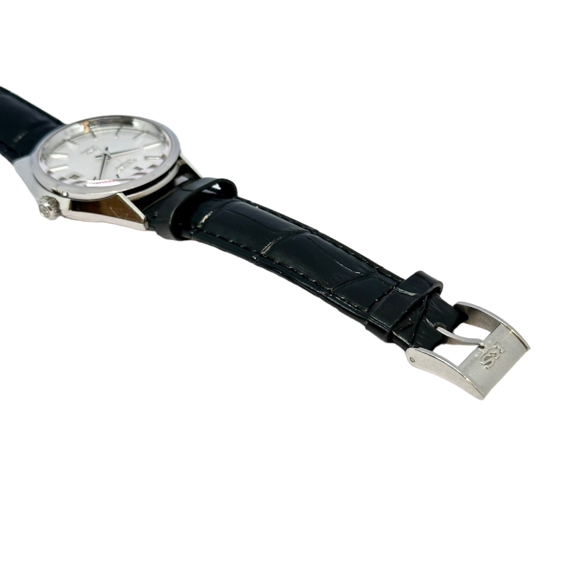セイコー SEIKO キングセイコー ヒストリカルコレクション 2000本限定 復刻モデル シルバー文字盤 SCVN001 ブラック 腕時計 メンズ 中古_画像9