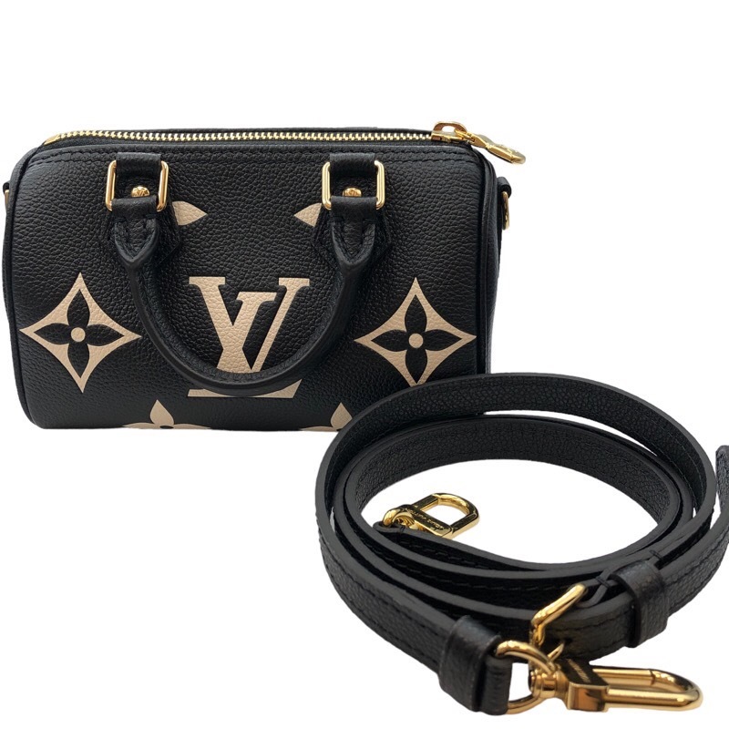 ルイ・ヴィトン LOUIS VUITTON ナノ スピーディ ショルダーバッグ レディース 中古