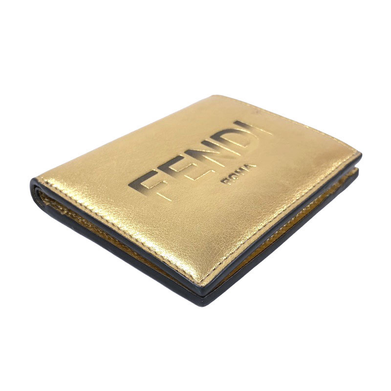史上一番安い フェンディ FENDI 中古 レディース 二つ折り財布
