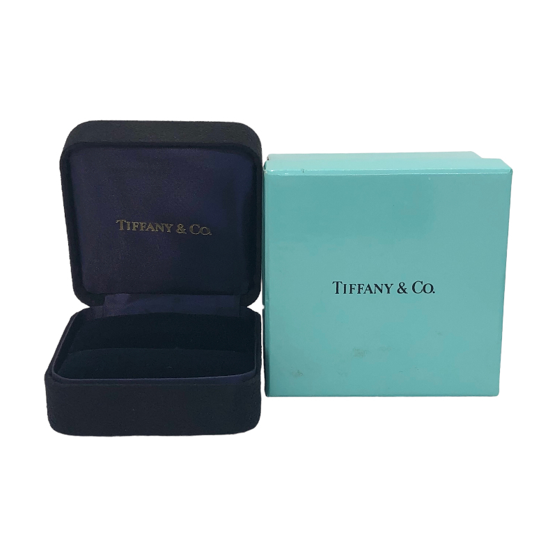 ティファニー TIFFANY＆CO ドッツ ソリティアリング Pt950プラチナ ジュエリー 中古_画像5