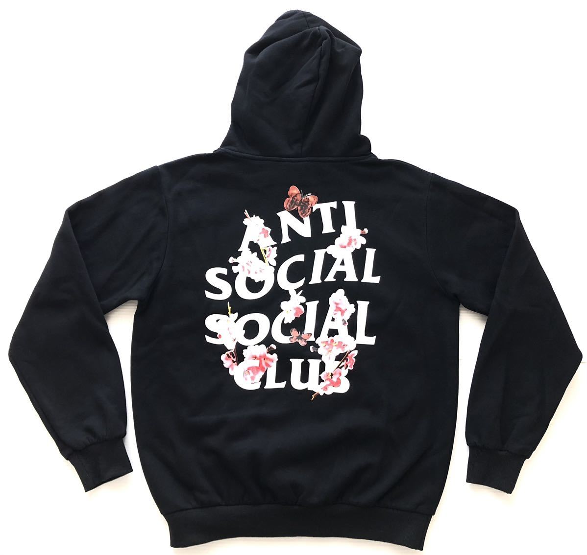 超可爱の USA製 アンチソーシャルソーシャルクラブ フーデッド スウェット フーディー 桜柄 バタフライ柄 ANTI SOCIAL SOCIAL CLUB 柳3892 Lサイズ 超可爱の USA製 アンチソーシャルソーシャルクラブ フーデッド スウェット フーディー 桜柄 バタフライ柄 ANTI SOCIAL SOCIAL CLUB 柳3892 Lサイズ