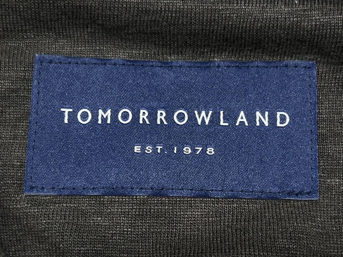 新品 トゥモローランド リネン サマージャケット 2B テーラードジャケット　　TOMORROWLAND ロングシーズン ビジネス タウンユース 柳7755_画像3