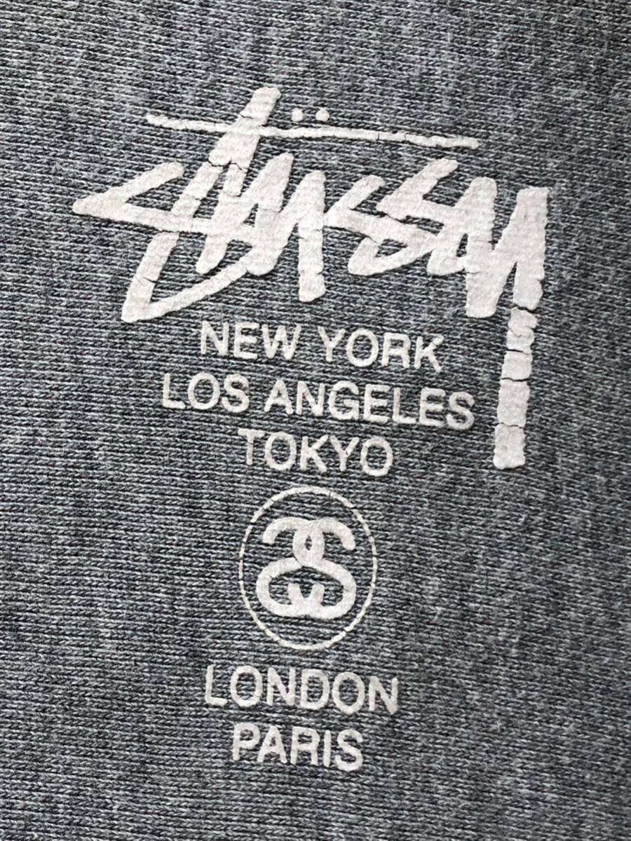  large size Stussy world Tour f-ti- sweat Parker STUSSY Rebirth we b. same material Street .7129