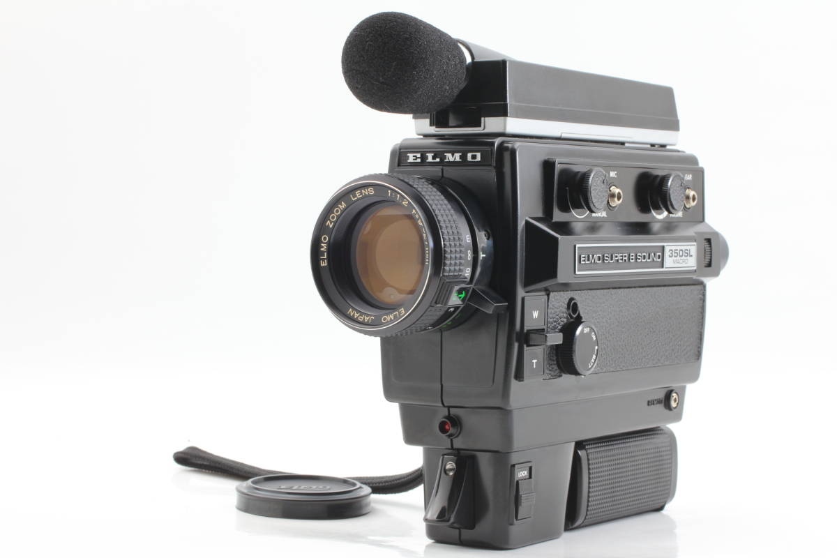 Elmo Super 8 Sound 350SL 8mm Movie Film Camera エルモ 8ミリフィルムカメラ【ジャンク扱い】A087