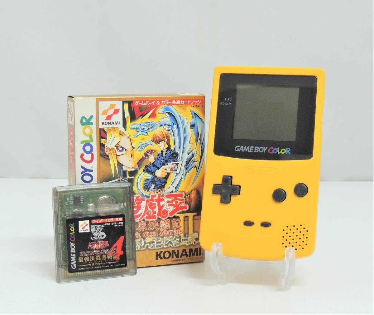 Nintendo ゲームボーイカラー 本体 イエロー CGB-001 動作確認済
