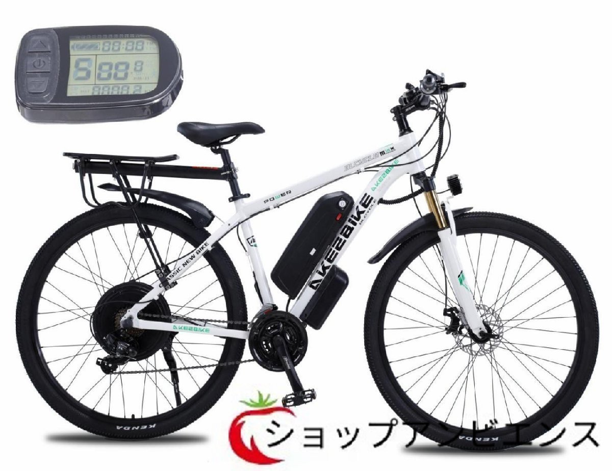 国産】 新品! 29x2.10インチ レトロな電動自転車,48v,1000w,13Ah,40km