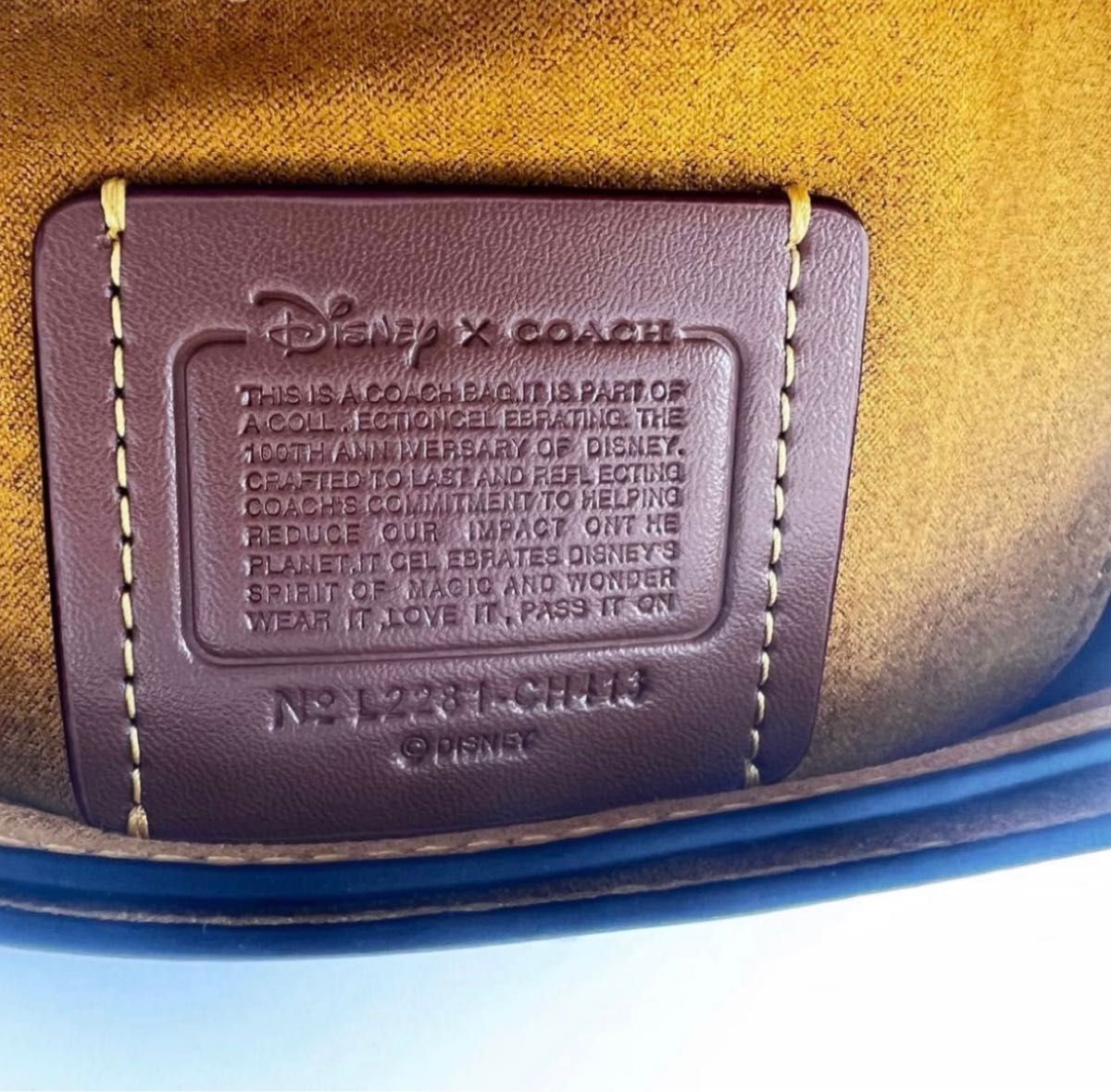 COACH×DISENY ストゥディオ ショルダー バッグ / ミッキーマウス