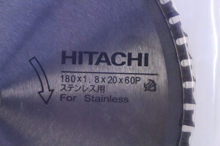 ●【未使用】HITACHI/日立工機 0032-1147 ステンレス用チップソー サーメットチップ 切断 部材【10862212】_画像4